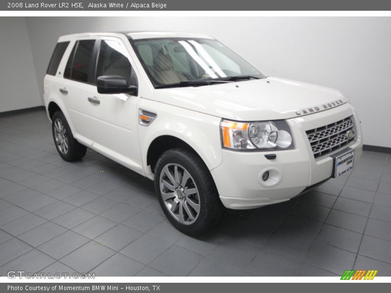Alaska White / Alpaca Beige 2008 Land Rover LR2 HSE