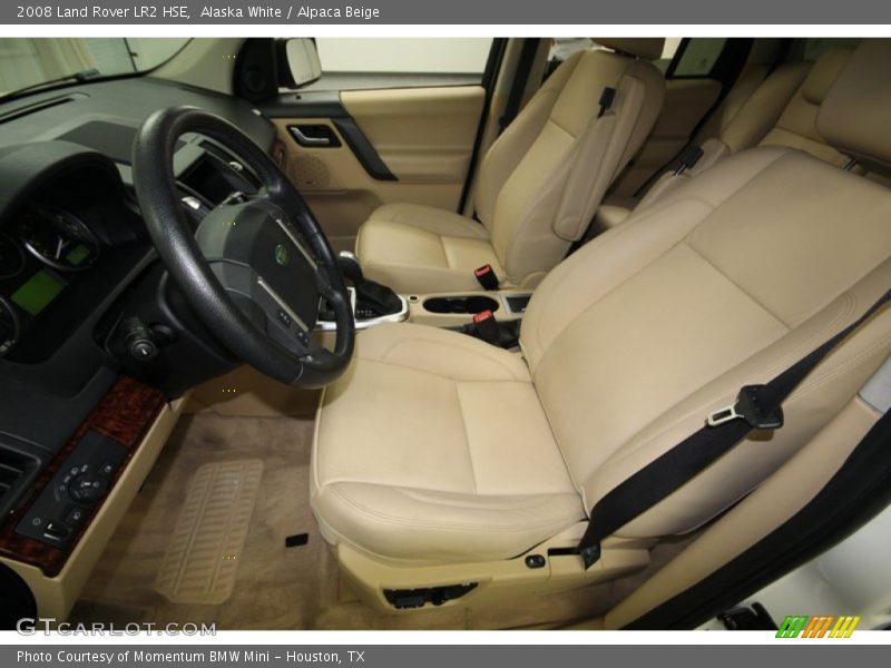 Alaska White / Alpaca Beige 2008 Land Rover LR2 HSE