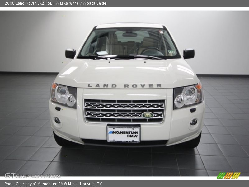 Alaska White / Alpaca Beige 2008 Land Rover LR2 HSE