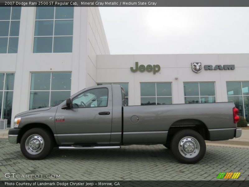 Mineral Gray Metallic / Medium Slate Gray 2007 Dodge Ram 2500 ST Regular Cab