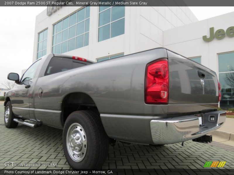 Mineral Gray Metallic / Medium Slate Gray 2007 Dodge Ram 2500 ST Regular Cab