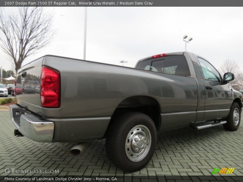 Mineral Gray Metallic / Medium Slate Gray 2007 Dodge Ram 2500 ST Regular Cab