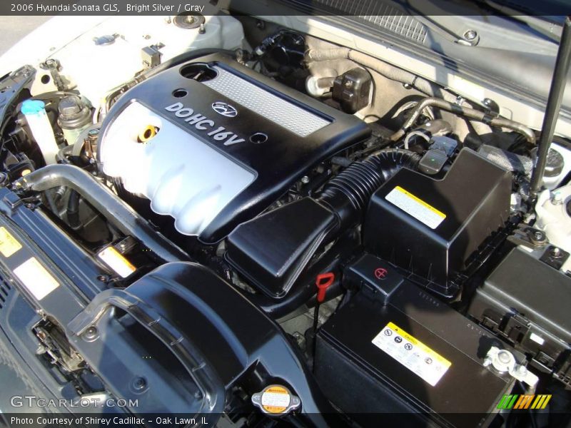 Bright Silver / Gray 2006 Hyundai Sonata GLS