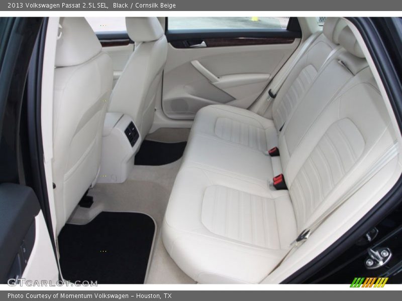 Black / Cornsilk Beige 2013 Volkswagen Passat 2.5L SEL