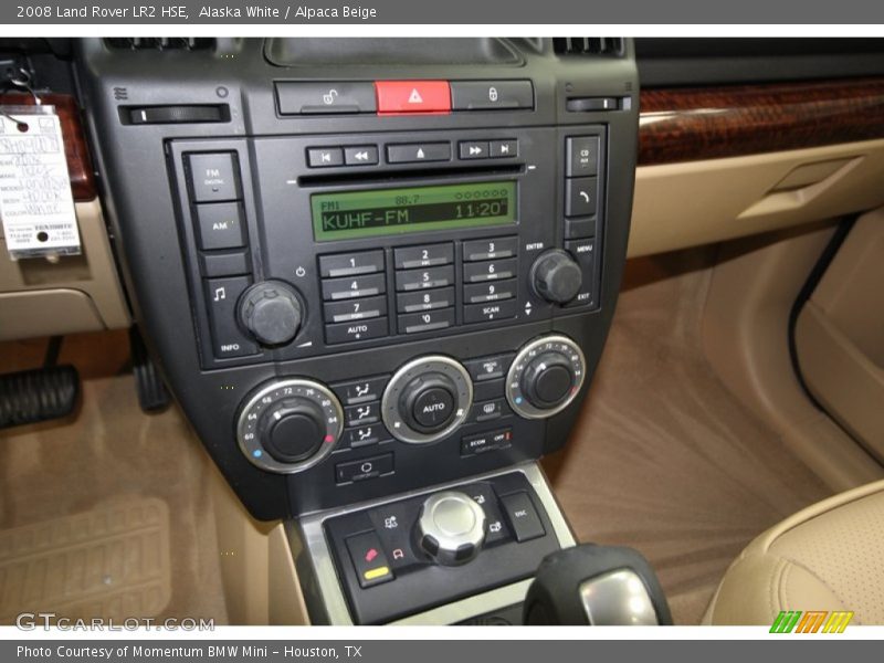 Alaska White / Alpaca Beige 2008 Land Rover LR2 HSE