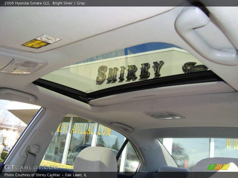 Bright Silver / Gray 2006 Hyundai Sonata GLS