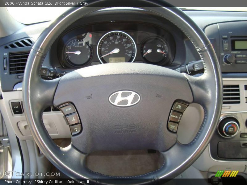 Bright Silver / Gray 2006 Hyundai Sonata GLS