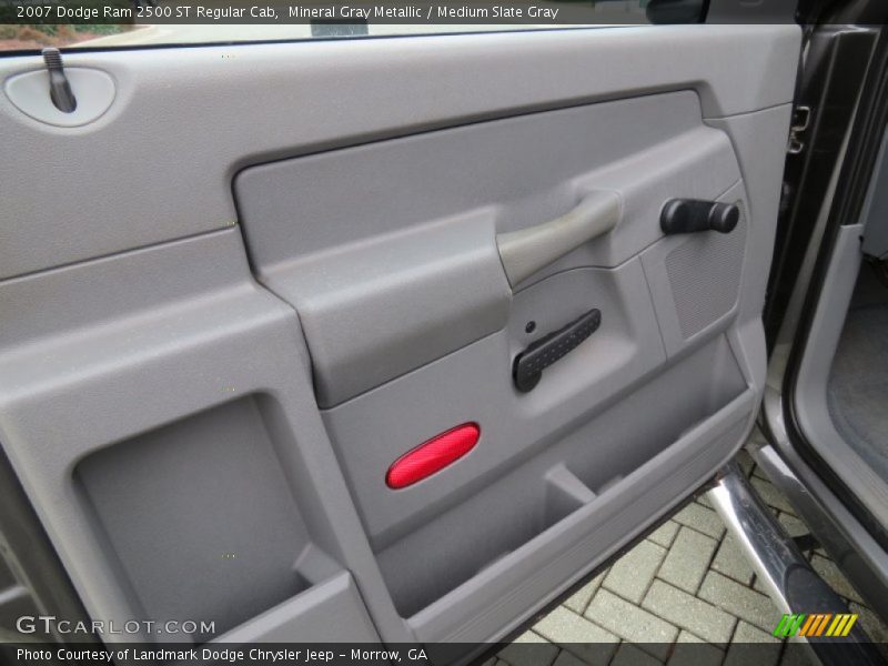 Mineral Gray Metallic / Medium Slate Gray 2007 Dodge Ram 2500 ST Regular Cab