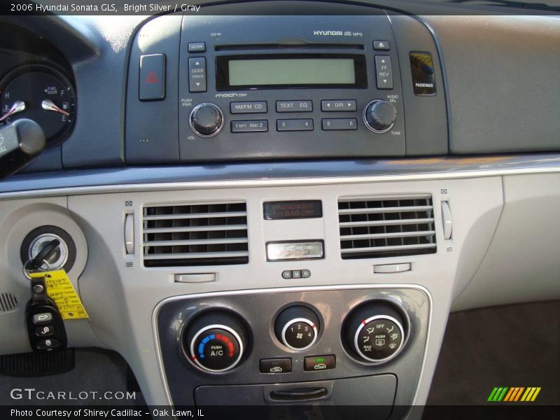 Bright Silver / Gray 2006 Hyundai Sonata GLS