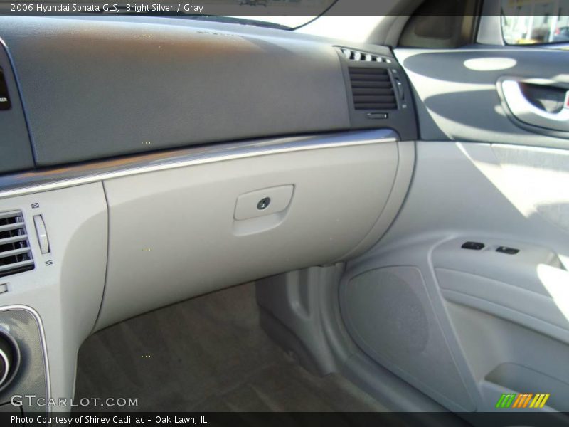 Bright Silver / Gray 2006 Hyundai Sonata GLS
