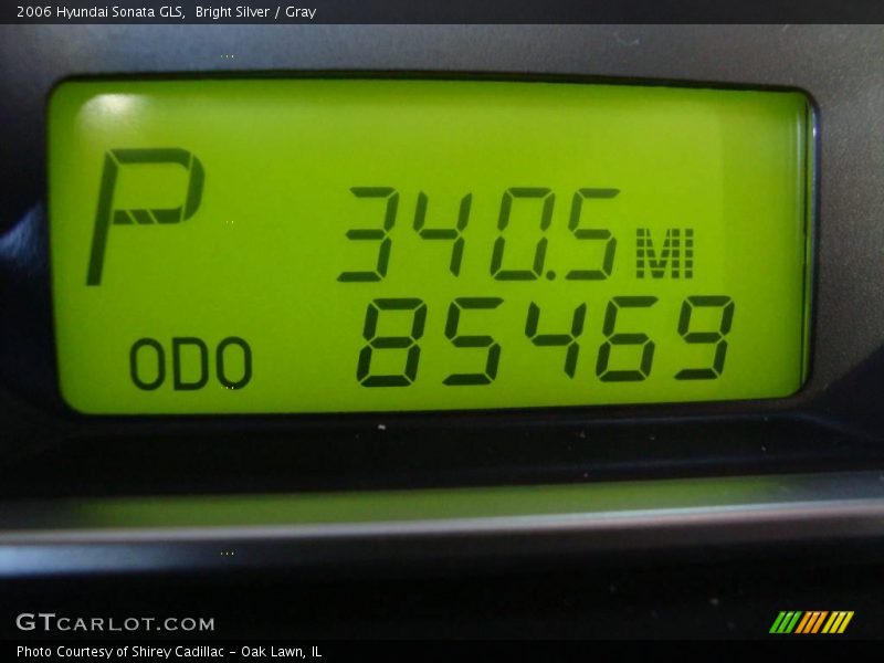 Bright Silver / Gray 2006 Hyundai Sonata GLS