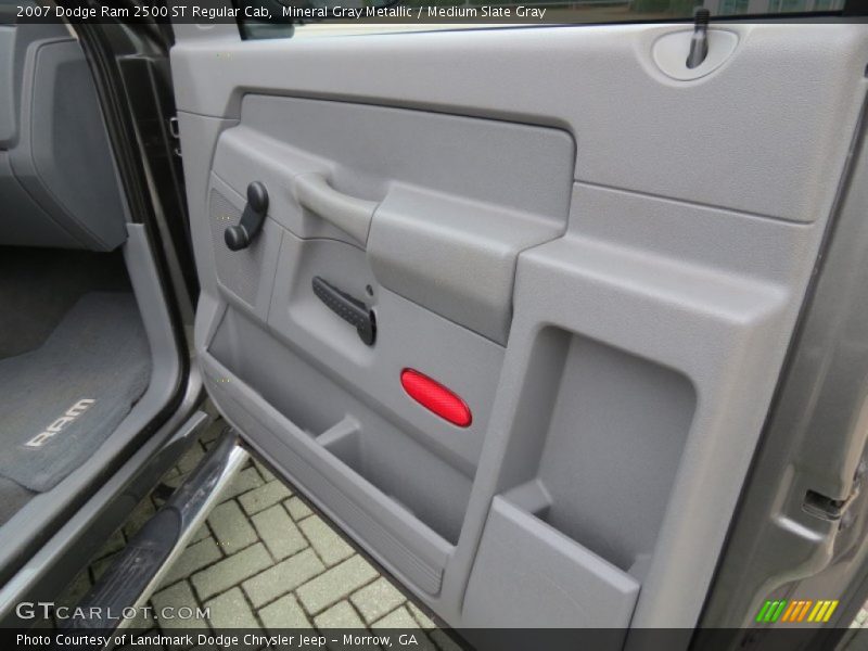 Mineral Gray Metallic / Medium Slate Gray 2007 Dodge Ram 2500 ST Regular Cab