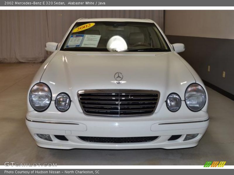 Alabaster White / Java 2002 Mercedes-Benz E 320 Sedan