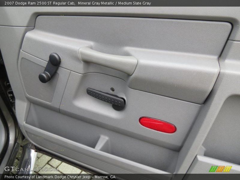 Mineral Gray Metallic / Medium Slate Gray 2007 Dodge Ram 2500 ST Regular Cab