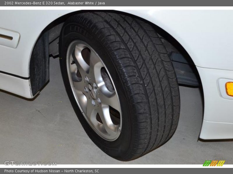 Alabaster White / Java 2002 Mercedes-Benz E 320 Sedan