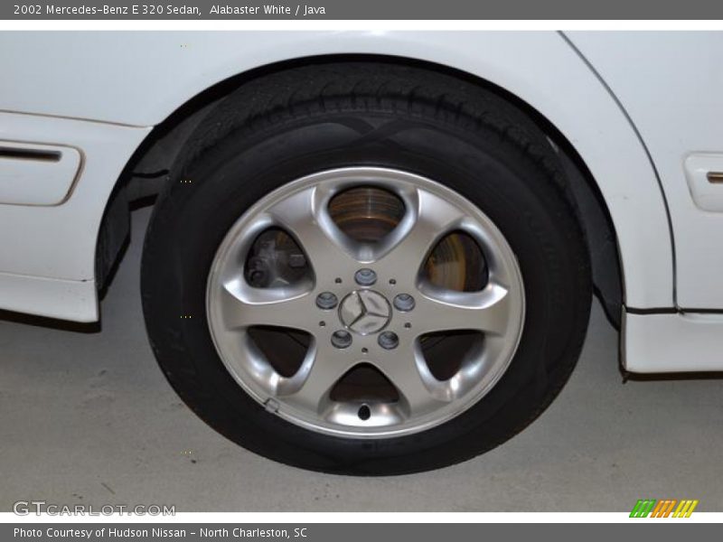 Alabaster White / Java 2002 Mercedes-Benz E 320 Sedan