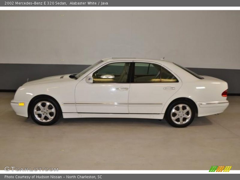 Alabaster White / Java 2002 Mercedes-Benz E 320 Sedan