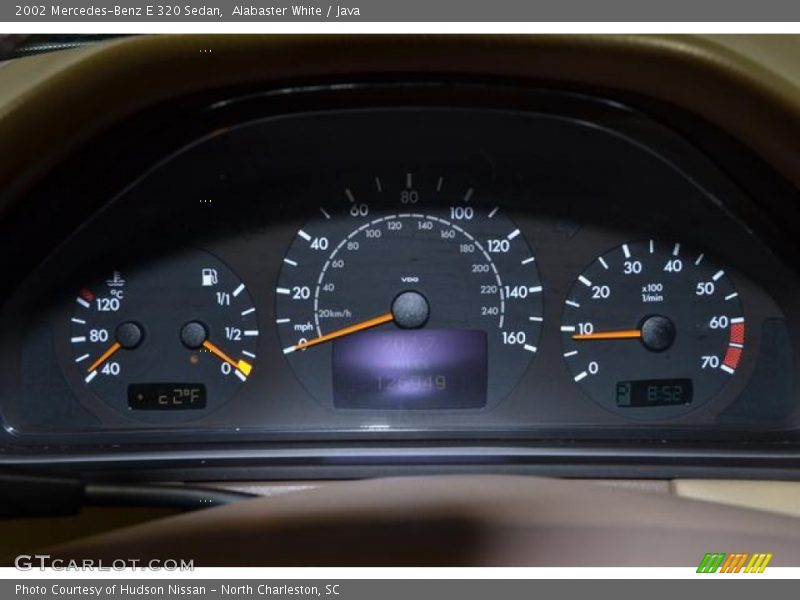 Alabaster White / Java 2002 Mercedes-Benz E 320 Sedan
