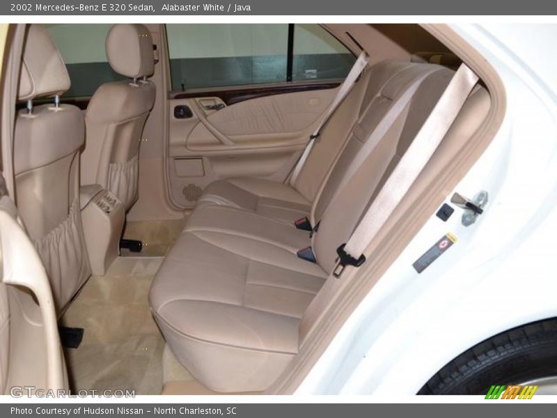 Alabaster White / Java 2002 Mercedes-Benz E 320 Sedan