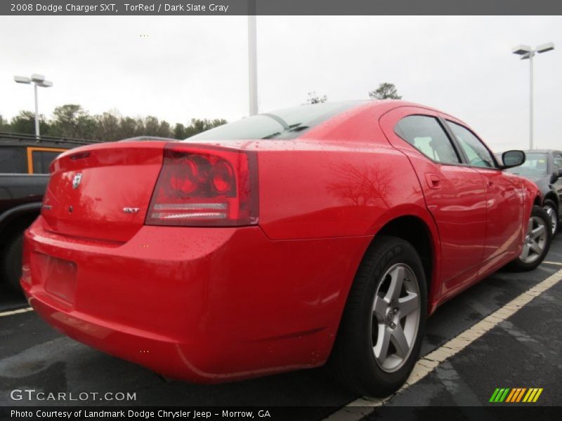 TorRed / Dark Slate Gray 2008 Dodge Charger SXT