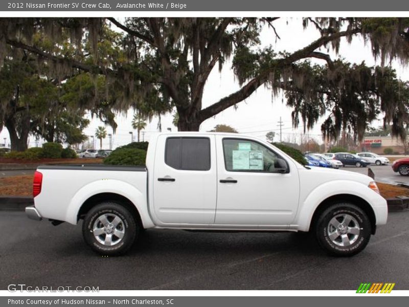  2012 Frontier SV Crew Cab Avalanche White