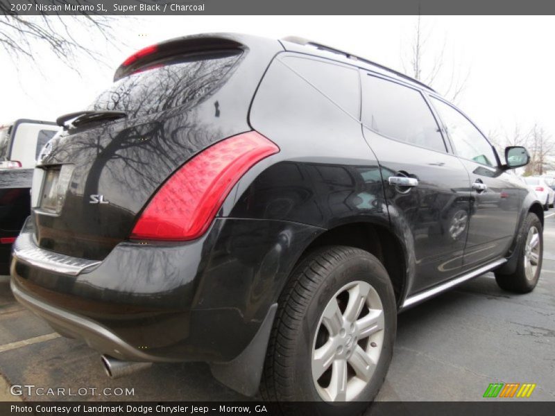Super Black / Charcoal 2007 Nissan Murano SL