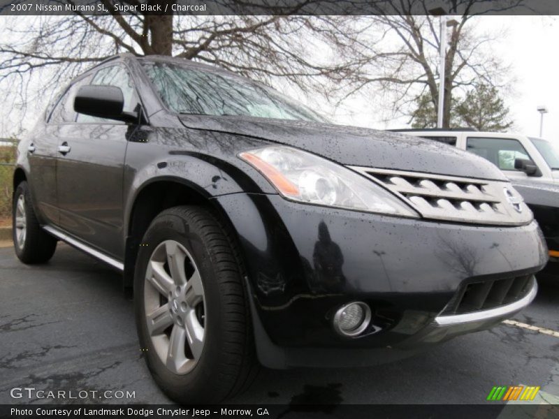 Super Black / Charcoal 2007 Nissan Murano SL