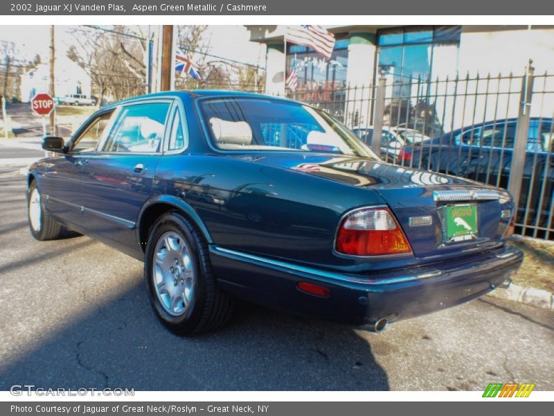 Aspen Green Metallic / Cashmere 2002 Jaguar XJ Vanden Plas