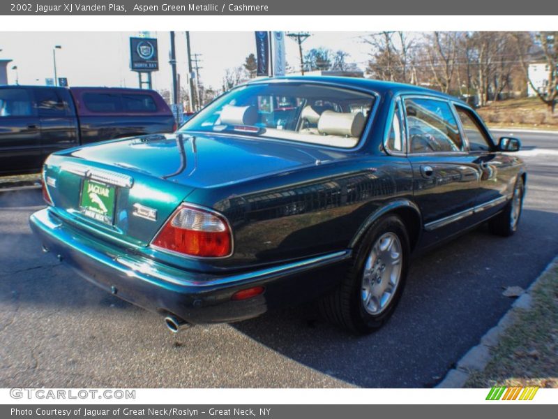 Aspen Green Metallic / Cashmere 2002 Jaguar XJ Vanden Plas