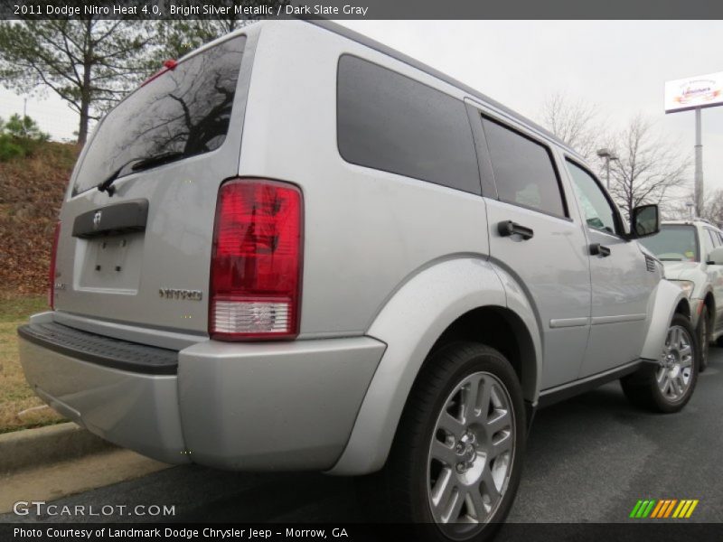 Bright Silver Metallic / Dark Slate Gray 2011 Dodge Nitro Heat 4.0