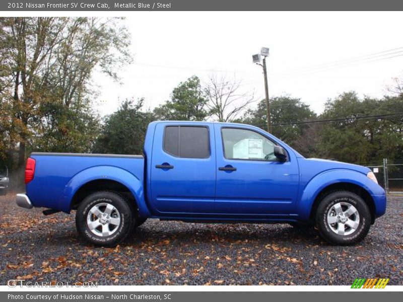 Metallic Blue / Steel 2012 Nissan Frontier SV Crew Cab