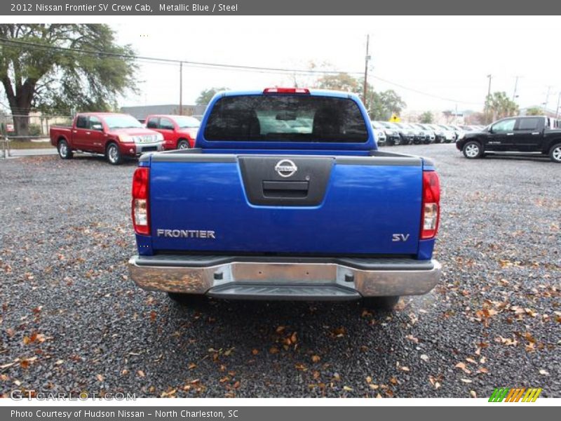Metallic Blue / Steel 2012 Nissan Frontier SV Crew Cab