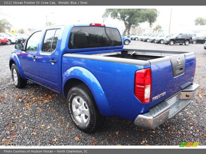 Metallic Blue / Steel 2012 Nissan Frontier SV Crew Cab