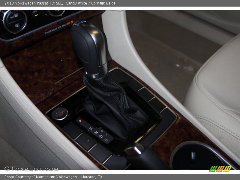 Candy White / Cornsilk Beige 2013 Volkswagen Passat TDI SEL