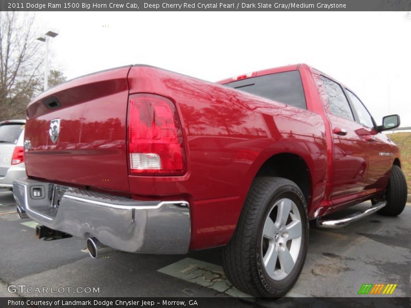 Deep Cherry Red Crystal Pearl / Dark Slate Gray/Medium Graystone 2011 Dodge Ram 1500 Big Horn Crew Cab
