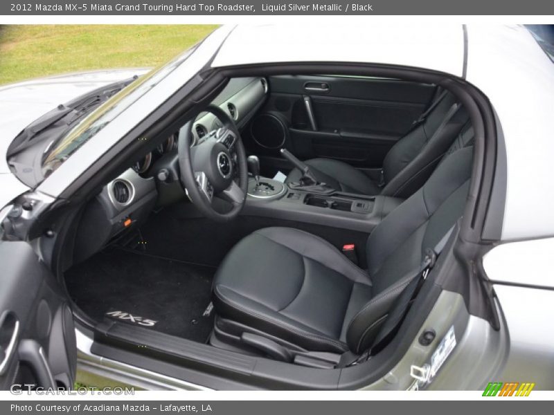  2012 MX-5 Miata Grand Touring Hard Top Roadster Black Interior