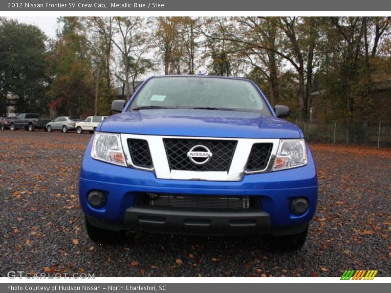 Metallic Blue / Steel 2012 Nissan Frontier SV Crew Cab