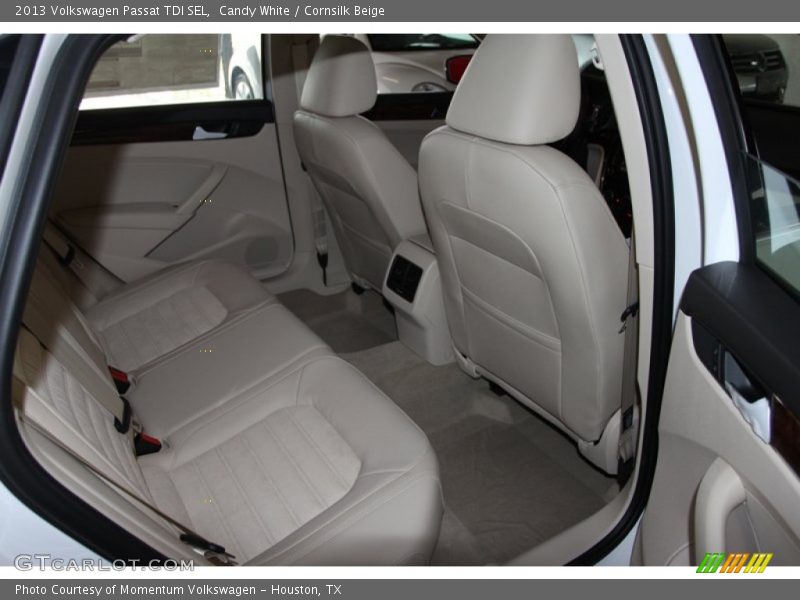 Candy White / Cornsilk Beige 2013 Volkswagen Passat TDI SEL