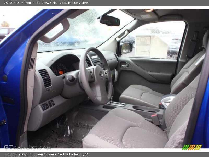 Metallic Blue / Steel 2012 Nissan Frontier SV Crew Cab