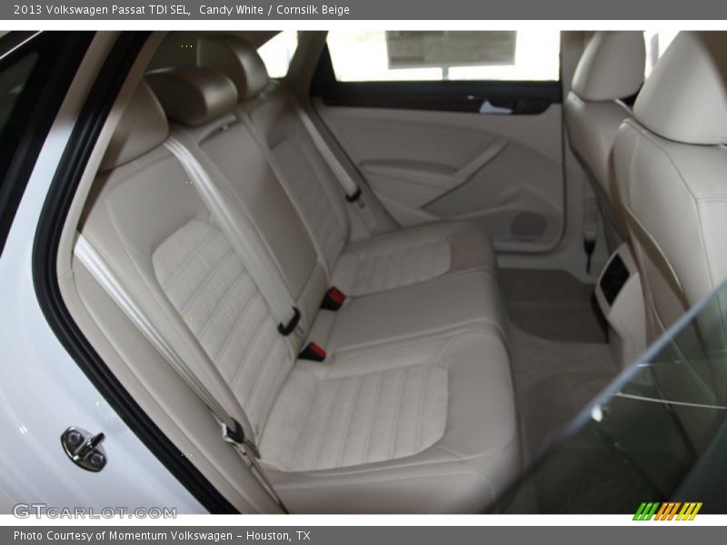 Candy White / Cornsilk Beige 2013 Volkswagen Passat TDI SEL