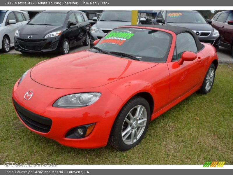 Front 3/4 View of 2012 MX-5 Miata Touring Roadster