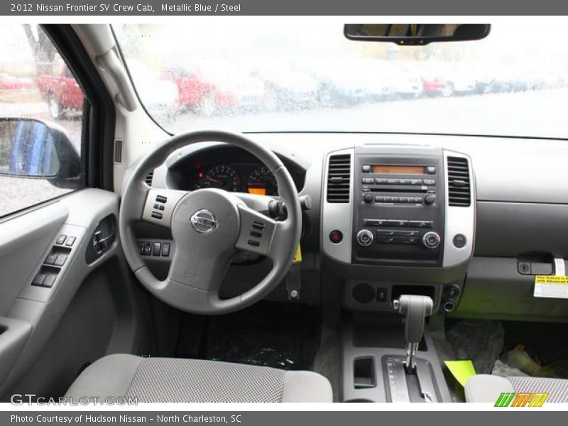 Metallic Blue / Steel 2012 Nissan Frontier SV Crew Cab