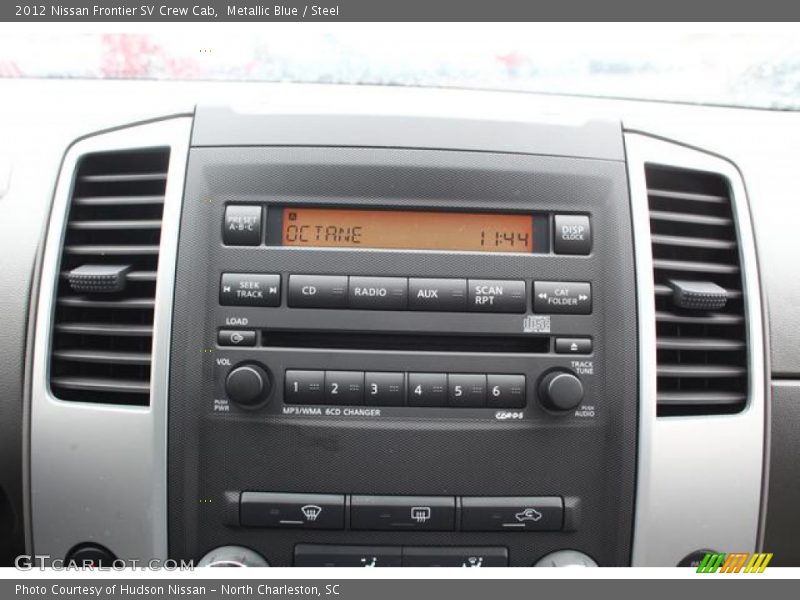 Metallic Blue / Steel 2012 Nissan Frontier SV Crew Cab