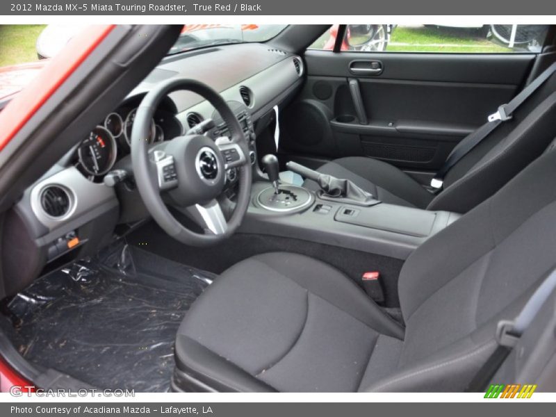 Black Interior - 2012 MX-5 Miata Touring Roadster 