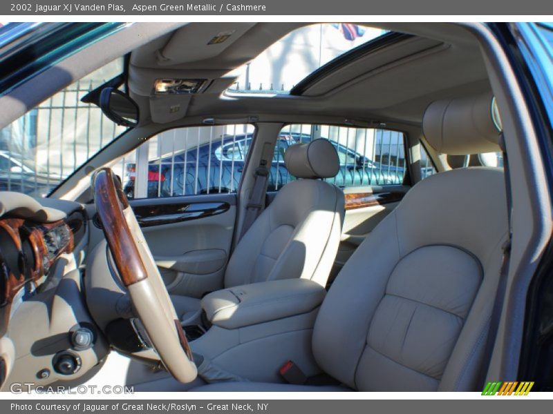 Aspen Green Metallic / Cashmere 2002 Jaguar XJ Vanden Plas