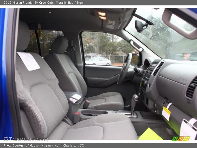 Metallic Blue / Steel 2012 Nissan Frontier SV Crew Cab