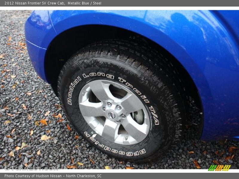 Metallic Blue / Steel 2012 Nissan Frontier SV Crew Cab