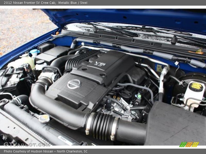 Metallic Blue / Steel 2012 Nissan Frontier SV Crew Cab
