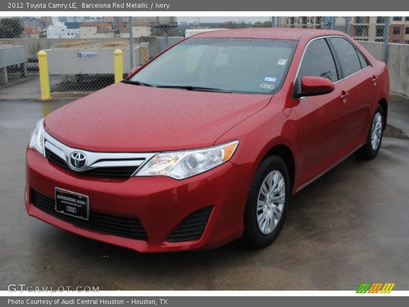 Barcelona Red Metallic / Ivory 2012 Toyota Camry LE