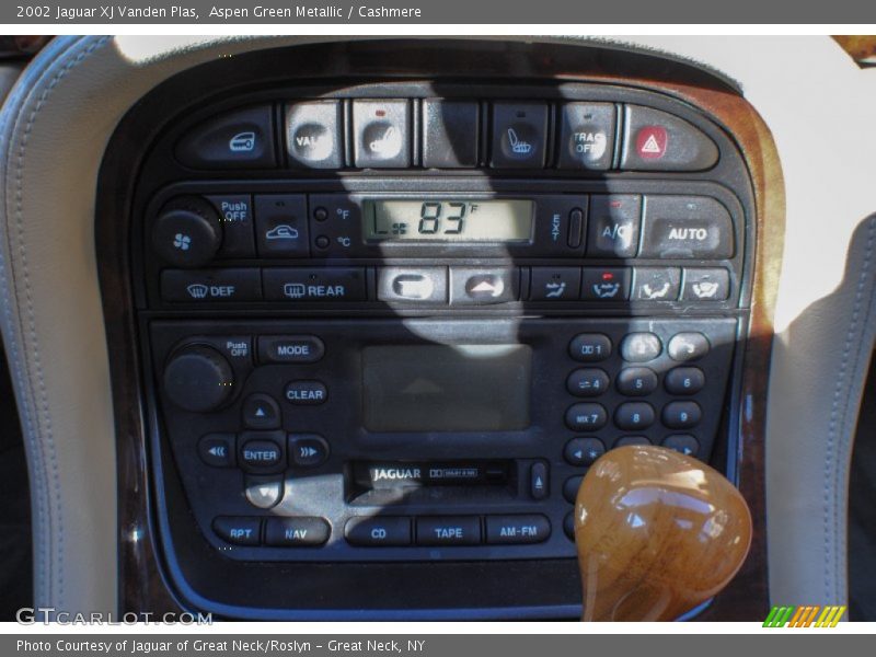 Controls of 2002 XJ Vanden Plas